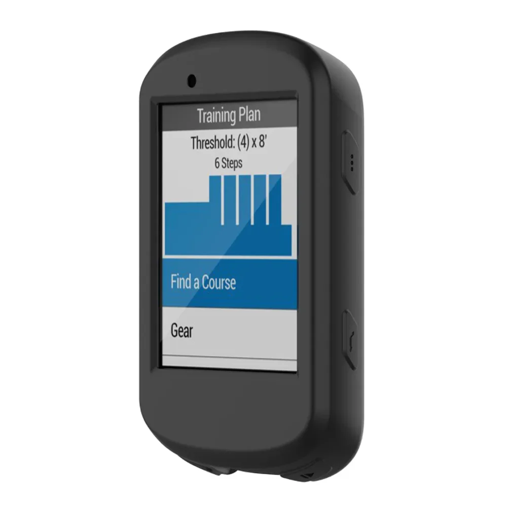 2 uds vidrio templado + funda de silicona TPU para Garmin Edge 830 530 1040 130 Plus GPS cronómetro Protector de pantalla accesorios