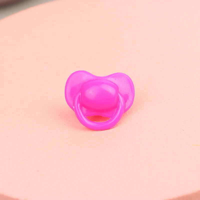 20 ชิ้น Miniature ตุ๊กตา Pacifier Expression Pacifier ของเล่นพลาสติกของเล่น Playhouse ของเล่นเด็กบ้านตุ๊กตา