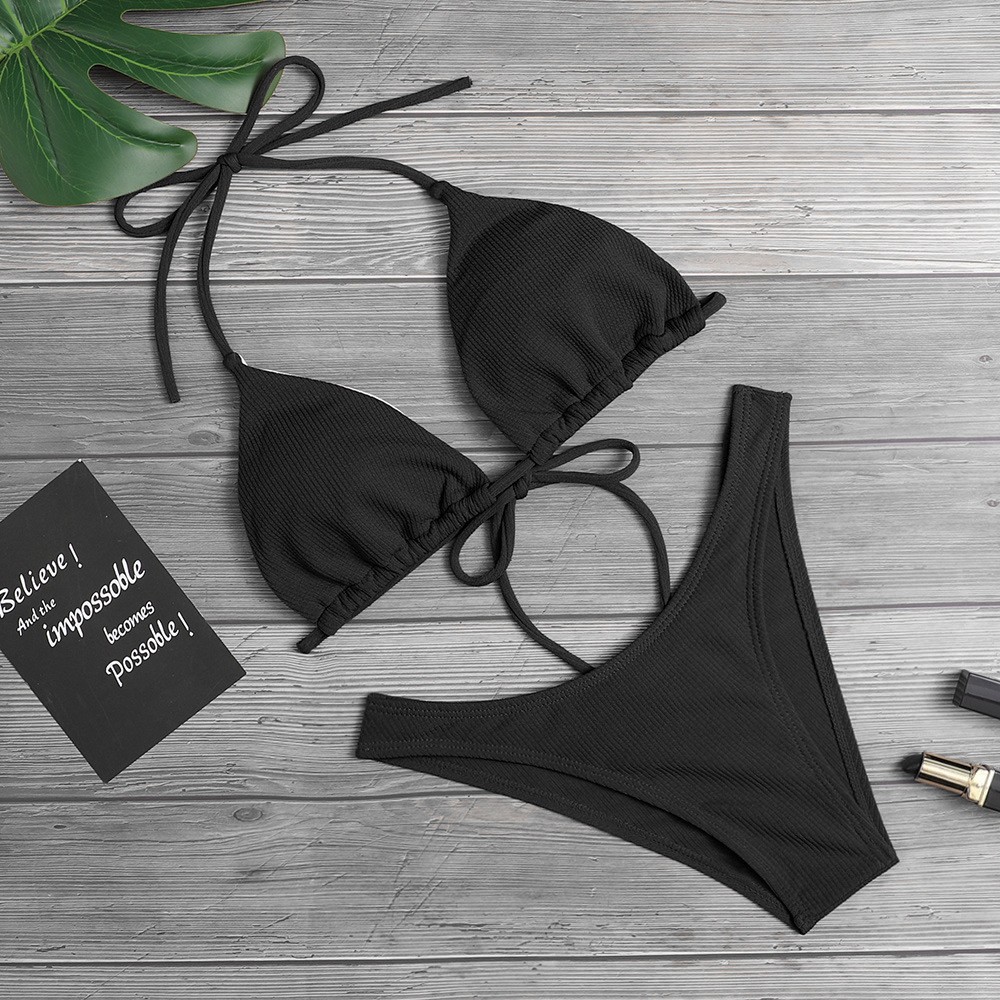 2023 monocromático feminino sexy biquíni roupa de banho praia biquíni terno roupão de banho