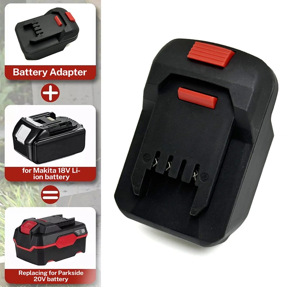 Für Makita 18V Li-Ion Akku Konvertieren in für Lidl Parkside X20V Akku Elektrowerkzeuge Akku Adapter Konverter (KEINE Batterie)