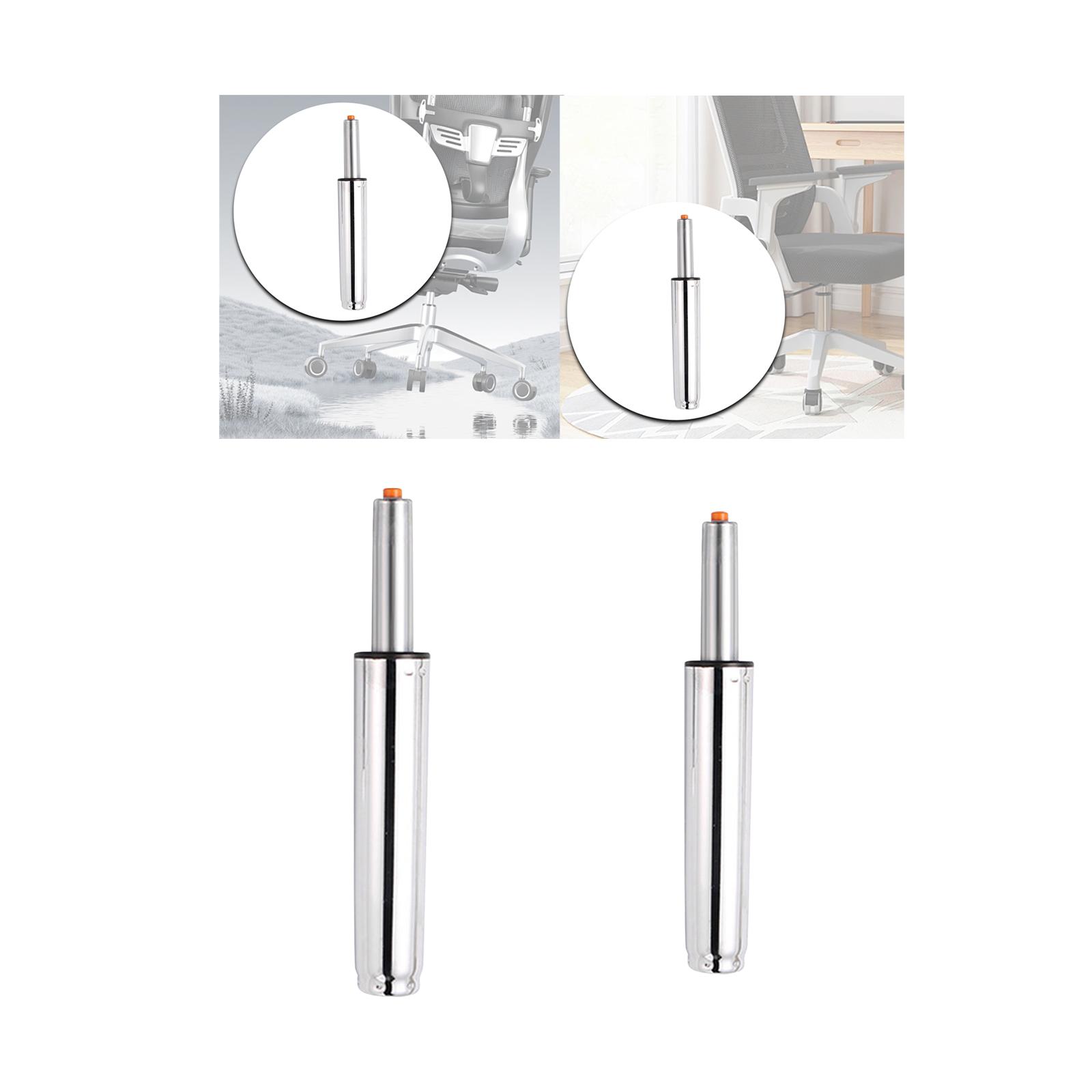 Cilindro de repuesto para silla, cilindro de elevación de Gas resistente, hierro, piezas de asiento giratorio, servicio pesado Universal para sillas de escritorio, taburete de Bar