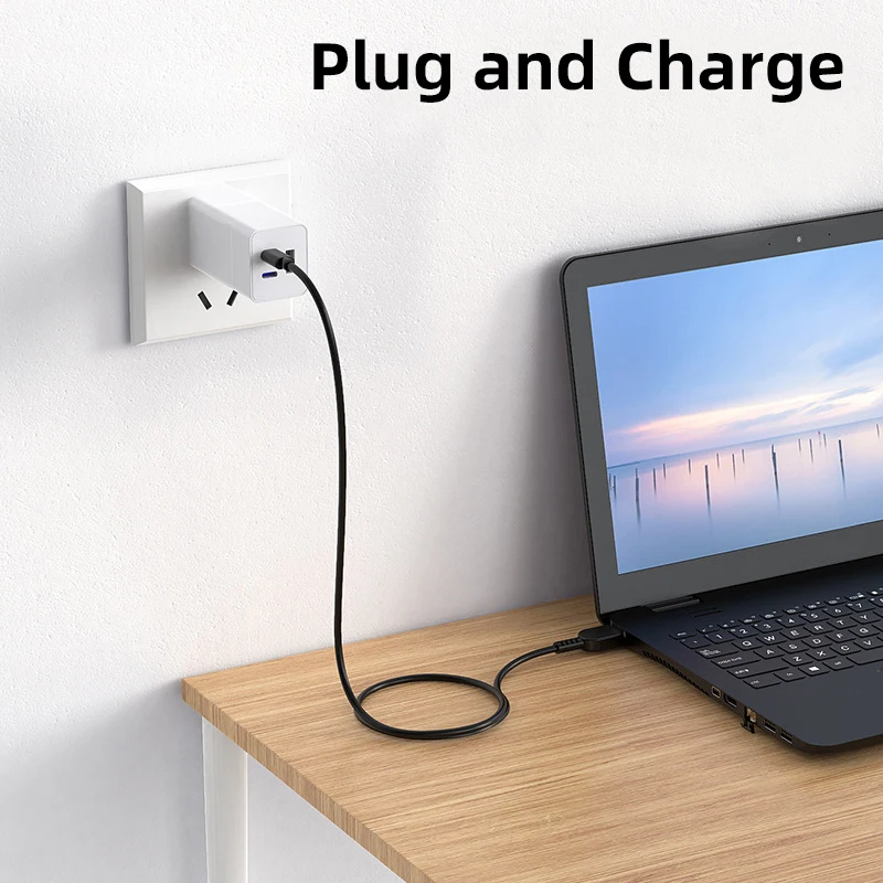 Cable de carga USB C PD, convertidor adaptador de corriente Universal tipo C a CC para portátiles Lenovo, Asus, Dell, Hp, Acer, Samsung, LG