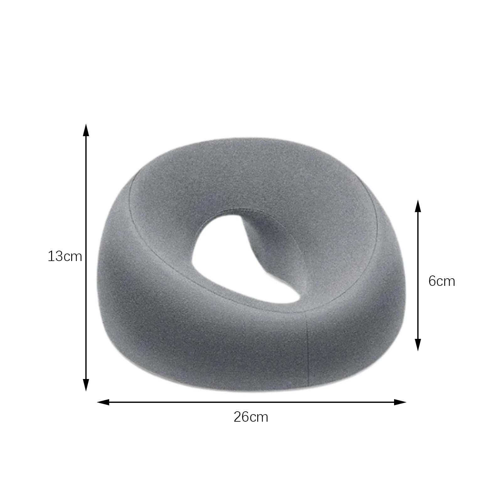 Almohada ergonómica de espuma viscoelástica, almohada de soporte para reposacabezas transpirable, masaje corporal, almohada de descanso facial para salón de belleza