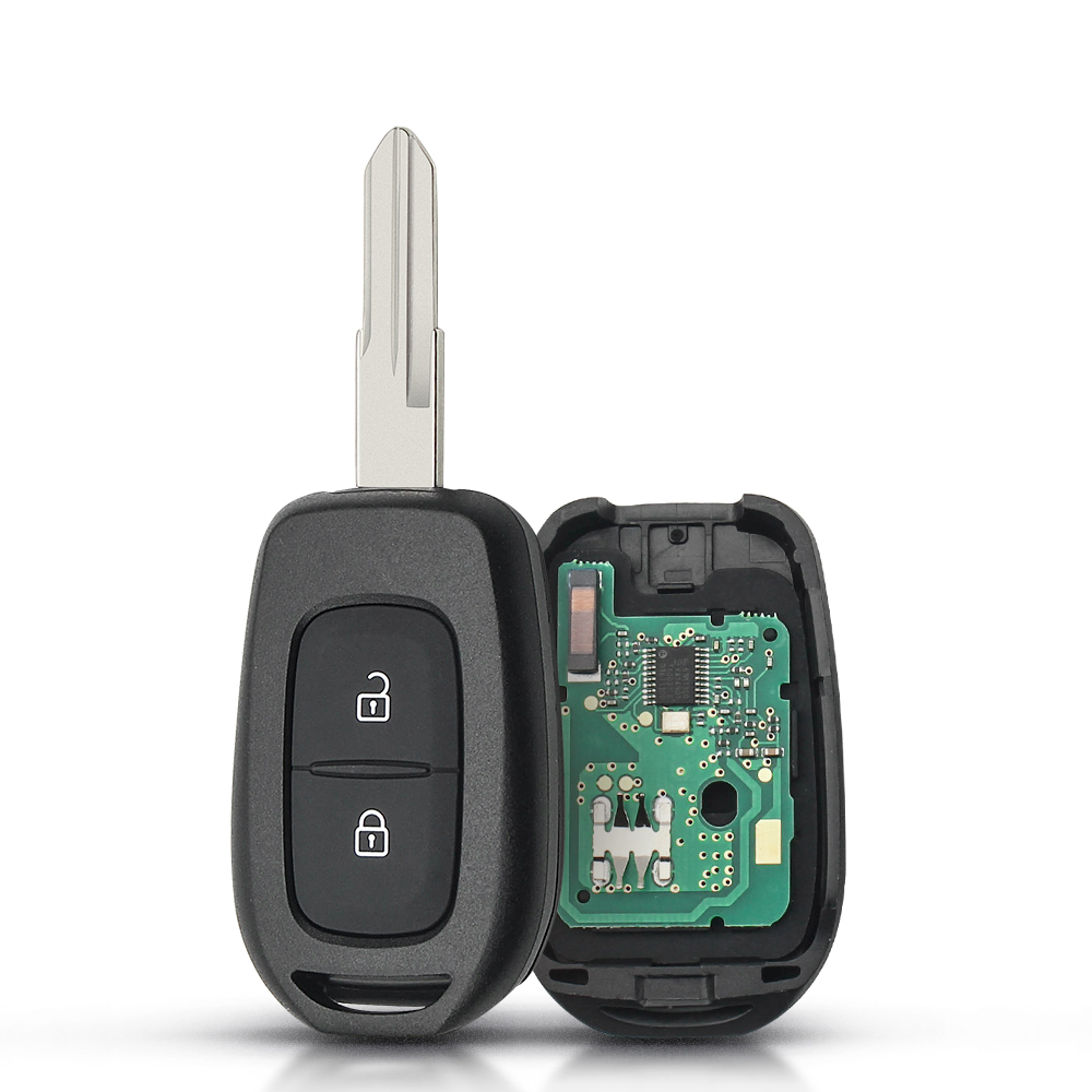 KEYYOU 2/3 ボタンリモートキー 434MHZ 4A PCF7961M チップルノーサンデロダチアローガン 2 ステップウェイ Clio4 ダスター 2016