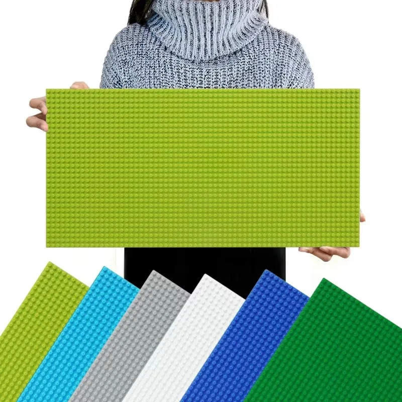 2Pcs 32x64 Holes Large Classic Building Blocks Base Plate - Compatible With Brand Toys, DIY Assembled Wall,Christmas Hallow Gift