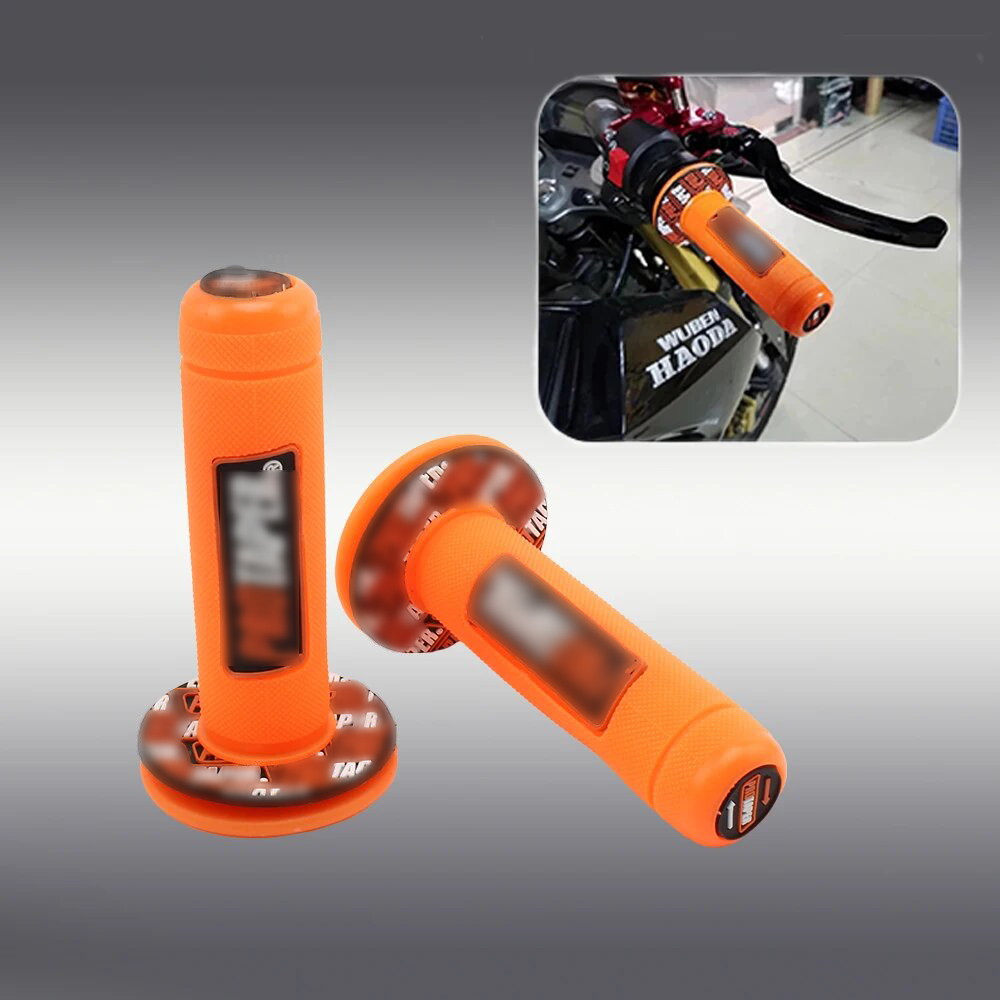 Motorrad Grip Gummi Gel Handgriffe Bremse Hände 7/8 "15 Farbe Transparent Griff Protaper Motocross Zubehör Dirt Pit Bike