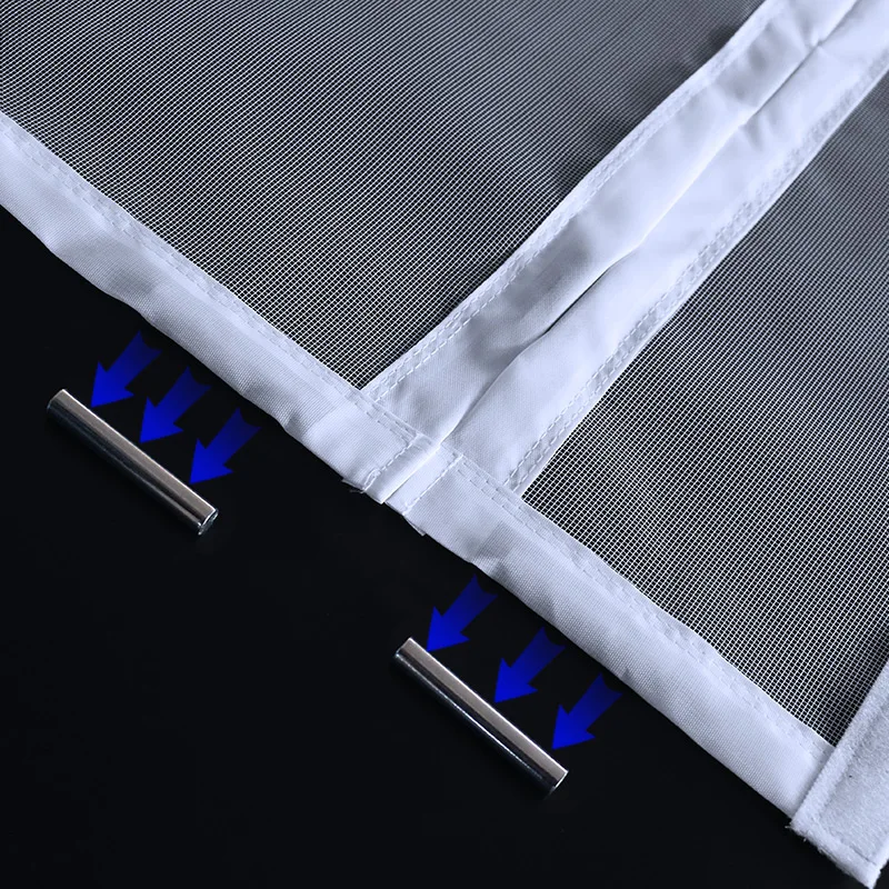 TYMF Magnetic Door Screen Window Mosquito Net White Opening Custom Size Curtain Insect Mesh and Mosquito Proof Invisible Net ﻿