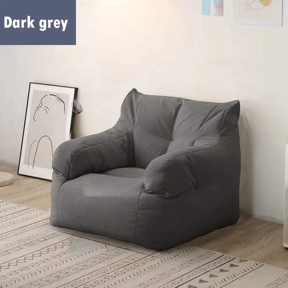Double Lazyboy Bean Bag Sofa Double Seat Reclinable Soft Comfortable Sofa Balcony Bedroom Washable Fabric Sofa
