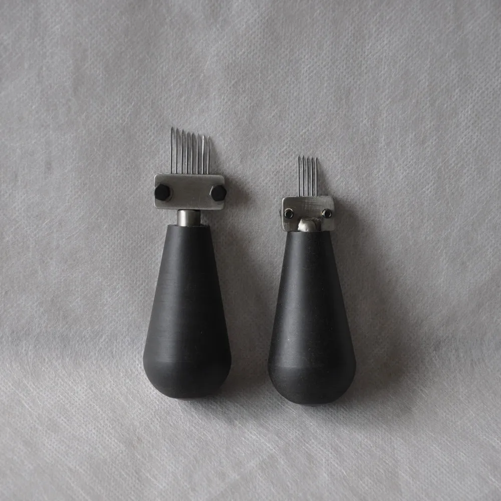 Herramientas de agujas de inyección de cabello con múltiples agujas para peluquines, fabricación y reparación de cabezales de entrenamiento