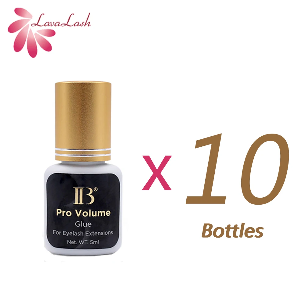 Nuevo IB Pro volumen pegamento para extensión de pestañas 1S secado rápido larga última Corea Original fuerte Cola 5ml adhesivo para pestañas postizas