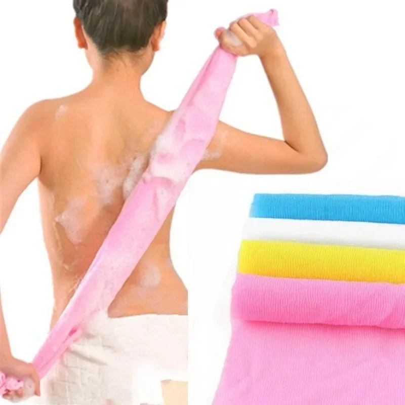 1pc Japanische Körper Waschen Handtuch Schönheit Haut Peeling Tuch Waschlappen Nylon Bad Handtuch Haut Polieren Handtuch Körper Zurück Wäscher