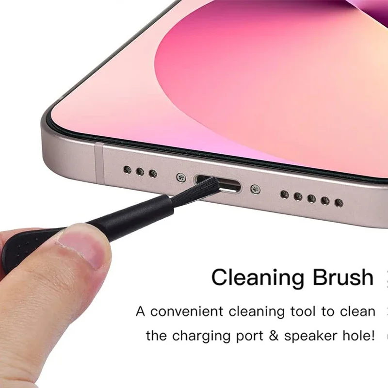 Mini Mobile Phone Speaker Cleaning Brush Set for iPhone Samsung Mi Huawei Keyboard Earphone Charing Port Cleaner Kit Universal
