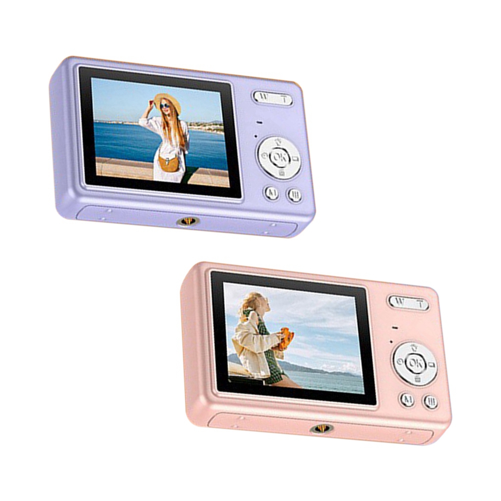 BAAU CCD digitale camera studenten inleiding tot digitale campus Retro Pocket Card Digital Pink zonder geheugenkaart
