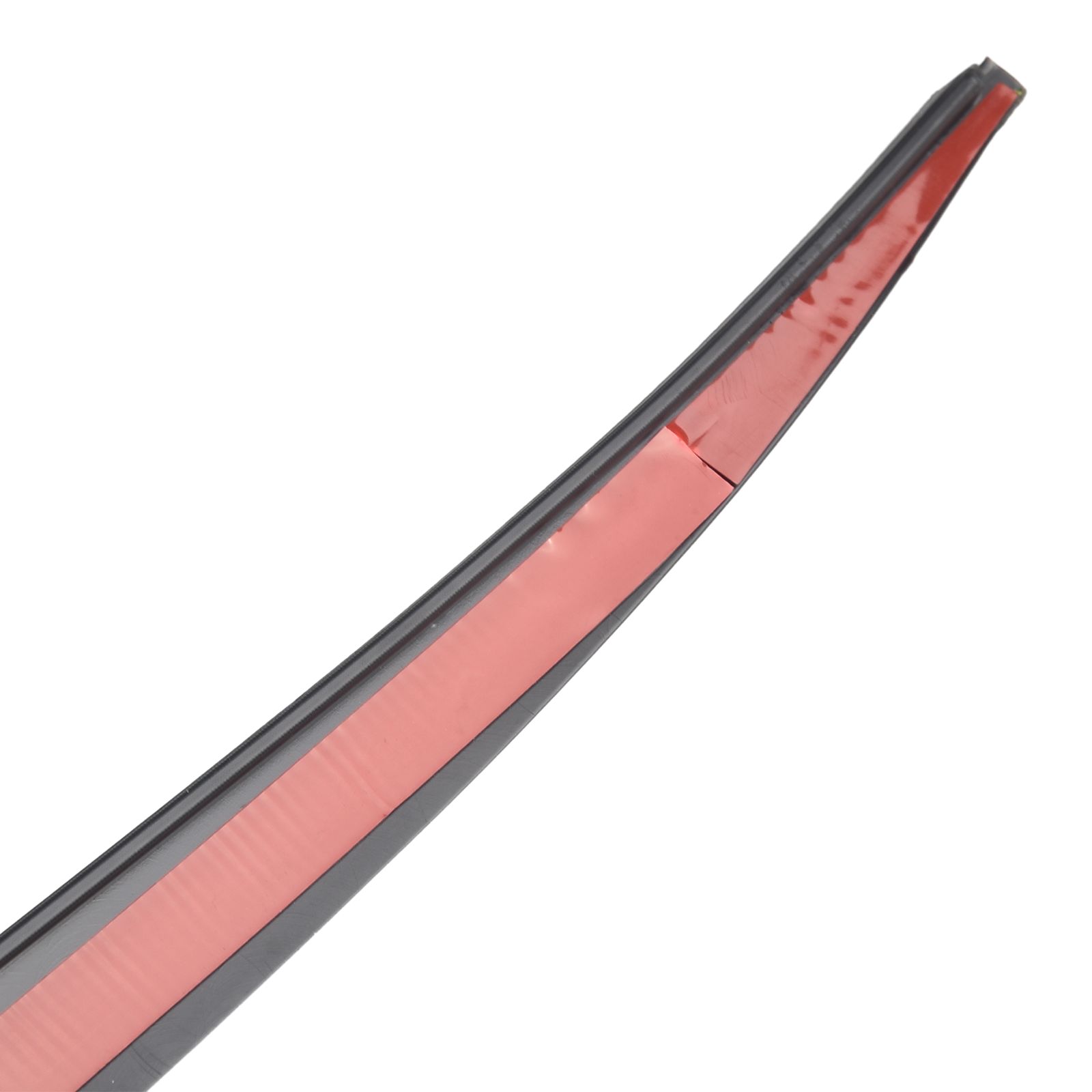 Uniwersalny spojler samochodowy ABS 1.2M czarny, akcesorium z włókna węglowego, miękki spojler na tylną klapę bagażnika, nakładka na tylny spojler, listwa ozdobna.