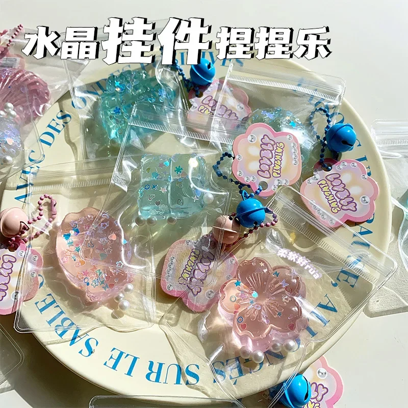 มินิคริสตัล Cat Claw จี้ Koala ความเครียดบรรเทา squishy fidget ของเล่น mochi antistress ผู้ใหญ่เด็กช้า Rebound Sensory ของเล่น