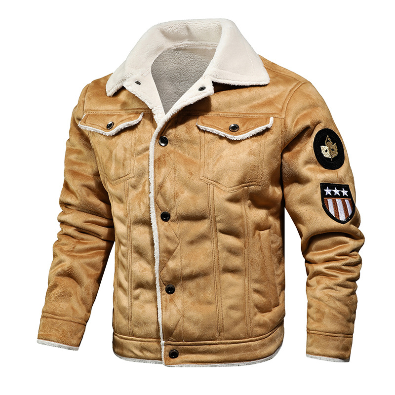Hommes automne hiver cuir Bomber vestes moto rétro fausse fourrure manteau mâle épaissir polaire pilote noir marron Pu cuir manteaux