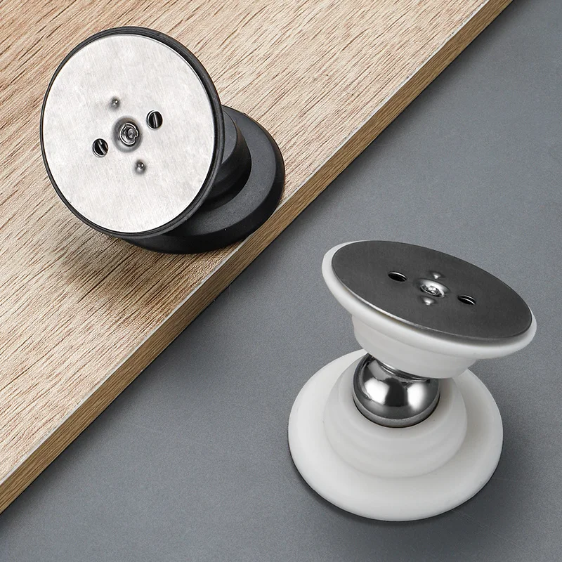 ซิลิโคนประตูดูดโรงแรมในครัวเรือน Strong Magnetic Strong Mute ประตู Touch ซิลิโคน Anti-collision ประตู Stall ประตู