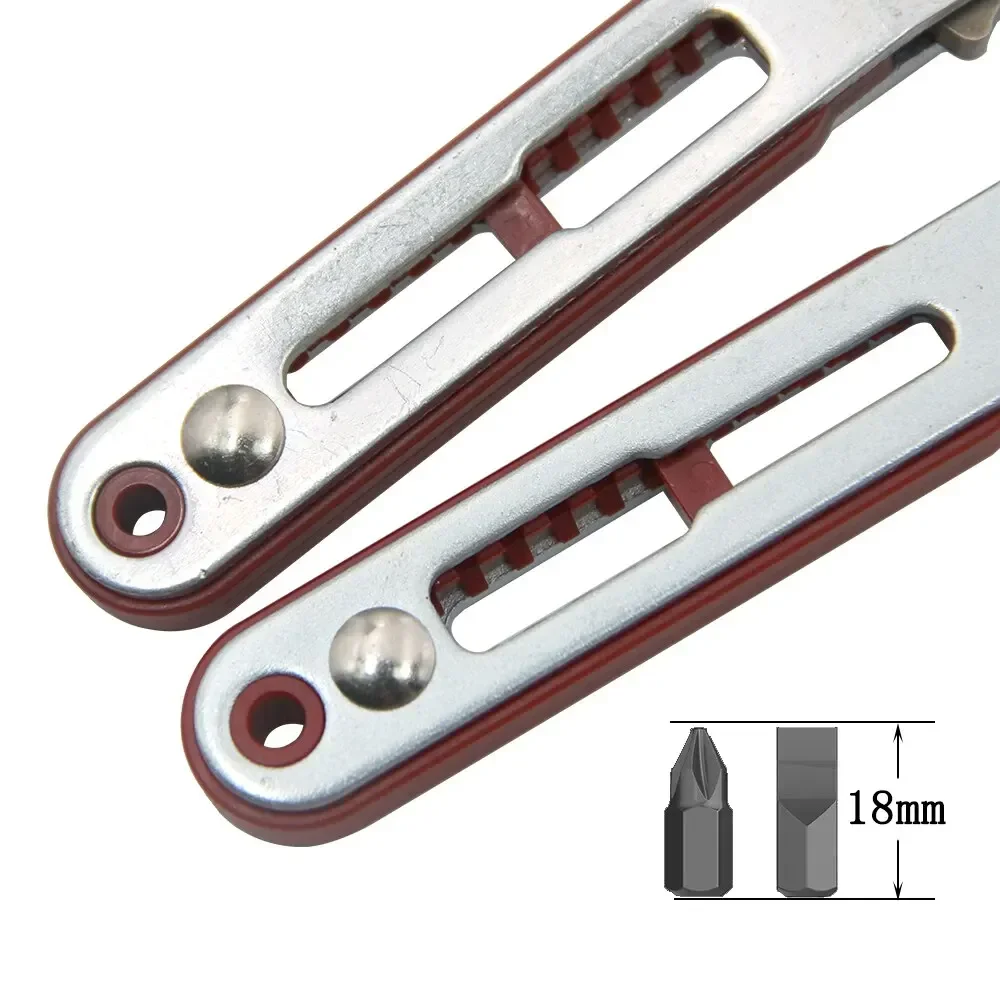 Bidirectional Forward and Reverse Ratchet Screwdriver Elbow Flat Head Wrench Cross Screwdriver Slotted Tool