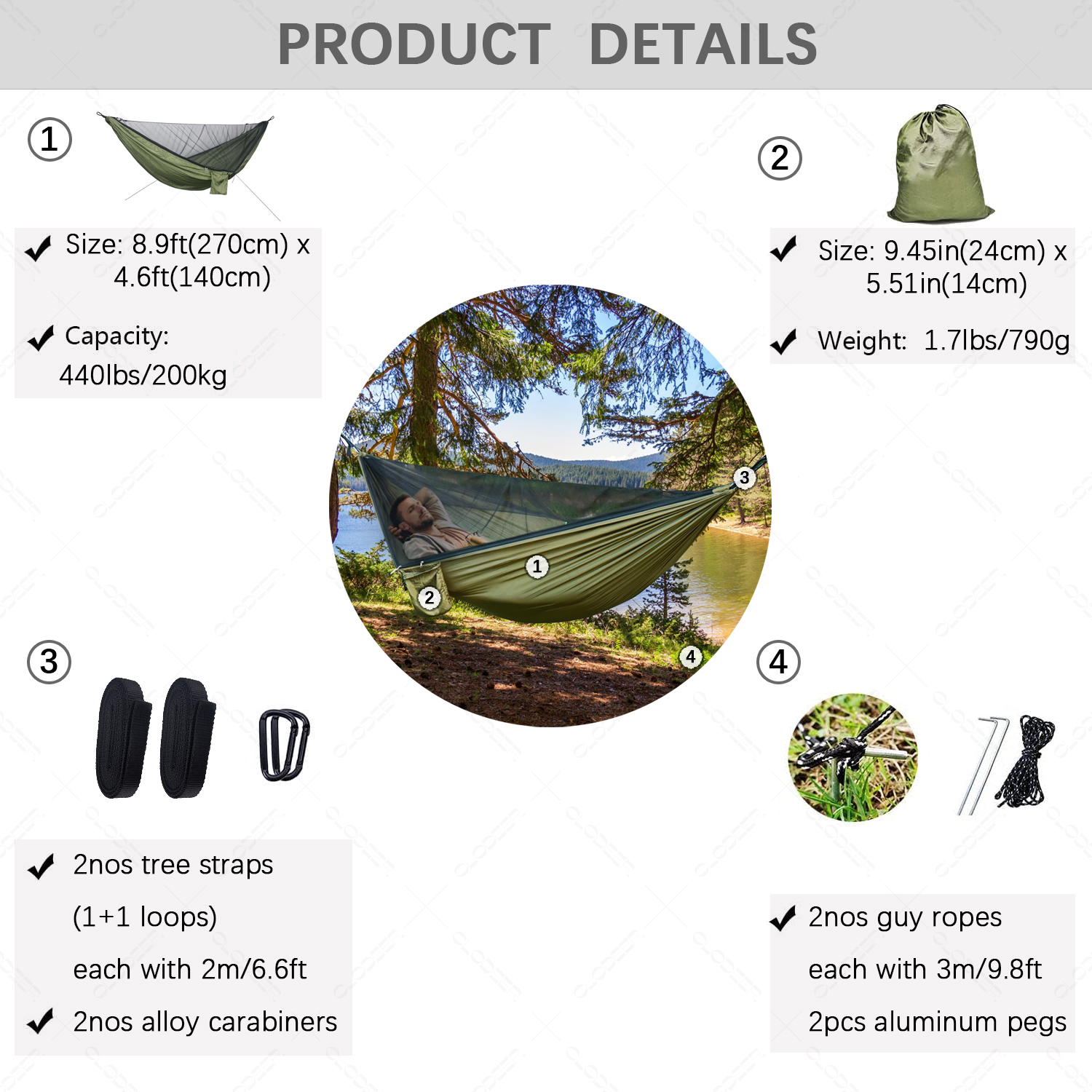 เปลแขวนสำหรับตั้งแคมป์2คนตาข่ายกันยุง Naturehike อุปกรณ์น้ำหนักเบาเปลแขวนสำหรับผู้ใหญ่กลางแจ้งเฟอร์นิเจอร์ในสวน