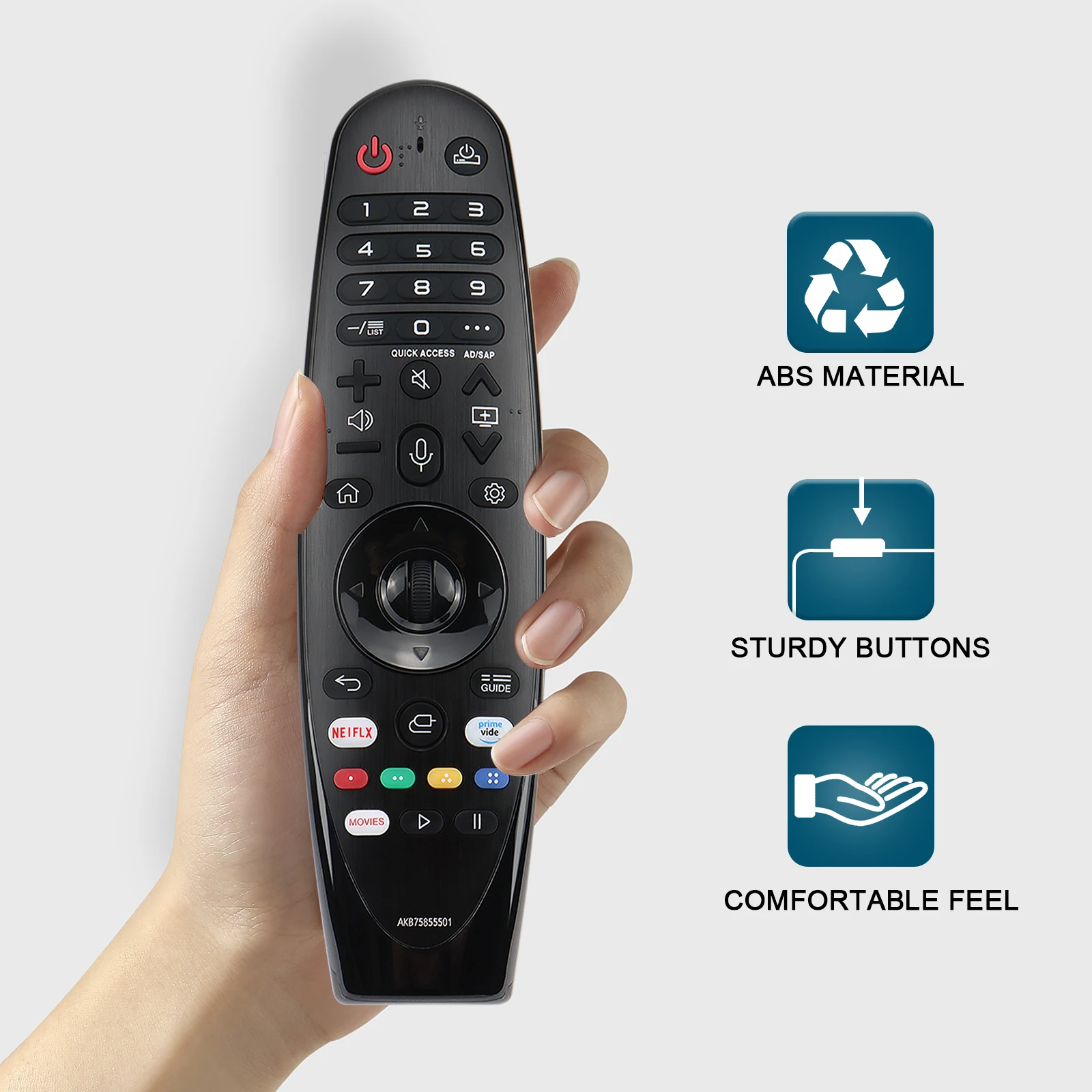 Universal Remote Control for Lg Smart Tv Magic Remoteno Voice Function No Pointer Function Compatible with All Models for Lg Tv