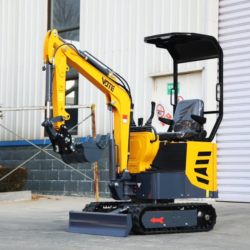 Chinese New Crawler Digger Excavator Machine 1 Ton Mini bagger Farm Ce Euro5 Epa Engine 1.6 ton Mini Excavator Customized