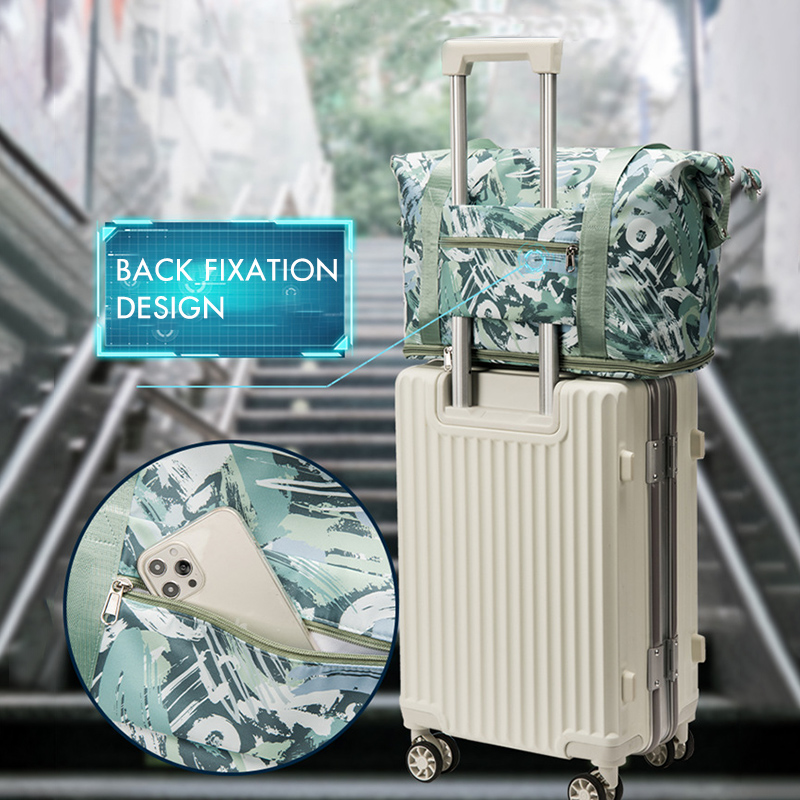 Große Kapazität faltbare Reisetaschen für Frauen Fitness studio Yoga Aufbewahrung Umhängetasche Männer wasserdichte Gepäck Handtasche Reisetasche