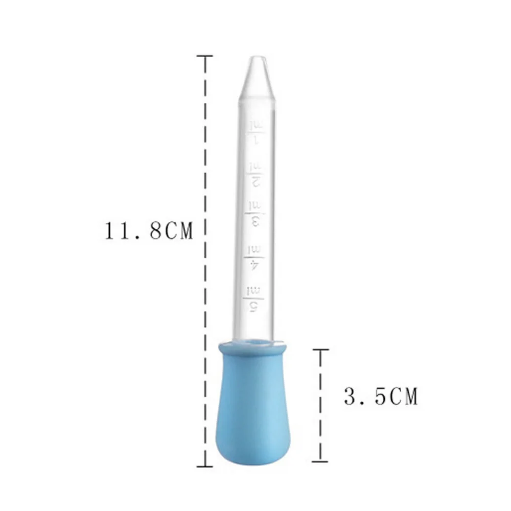 5ML Con Bé Thả Y Học Thức Ăn Trẻ Em Y Thiết Bị Silicon Pipet Thực Phẩm Lỏng Ống Nhỏ Giọt Nhựa Trẻ Sơ Sinh Đồ Dùng