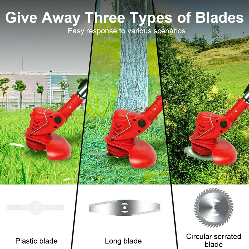 Makita – tondeuse à gazon électrique sans fil, coupe-herbe de jardin, outils électriques pour batterie