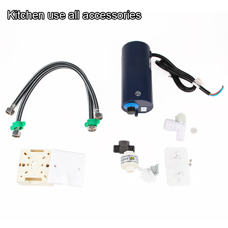 3500/5500 ワット電気インスタントタンクレス加熱温水ヒーターキッチン浴室 3 秒瞬間散水蛇口シャワータップ