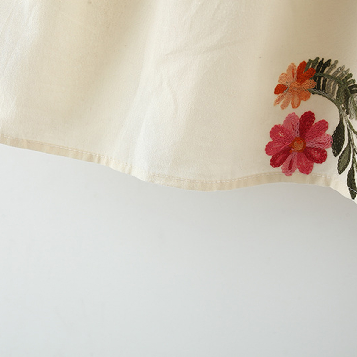 Vestido de verano para niña, Falda bordada de algodón con mangas de burbuja, ropa cómoda para niños de 0 a 3 años, novedad