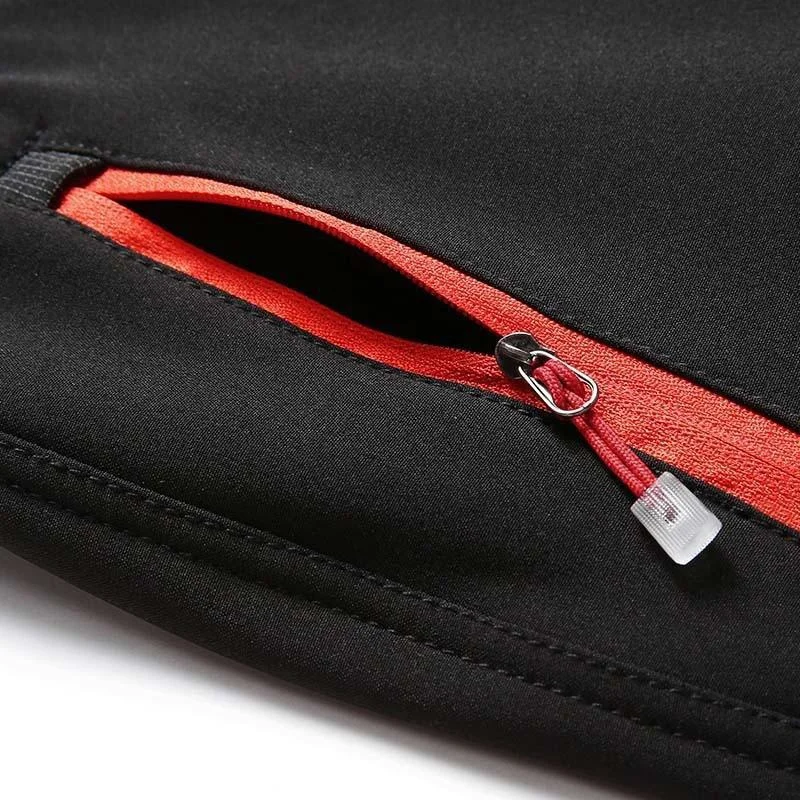 ผู้ชายใหม่หนาขนแกะ Softshell กางเกงตกปลาตั้งแคมป์เดินป่าเล่นสกีกางเกงกันน้ํา Windproof กางเกงเดินป่ากลางแจ้ง