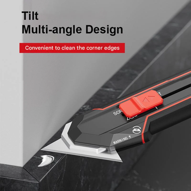 Multifunctional Utility Knife Transforms into Scraper Industrial Alloy Material Cutting Tool Household Electrician Glue Knives