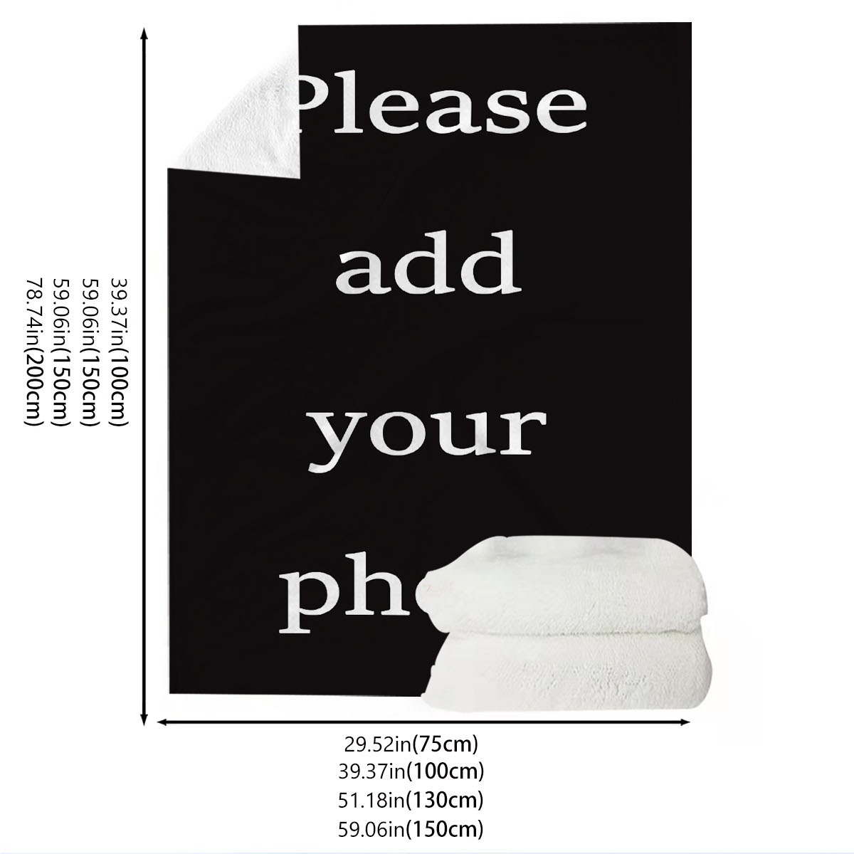 Custom Digital Flannel Fleece Blanket, suitable for family beds, sofas, offices, outdoor camping, Customized Blanket with Images