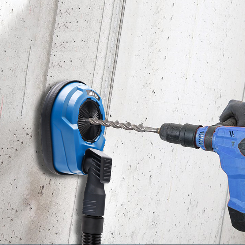 HERZO 70MM ค้อน เจาะ เครื่องดูดฝุ่น เครื่องมือไร้ฝุ่นสําหรับอุปกรณ์เจาะเจาะ