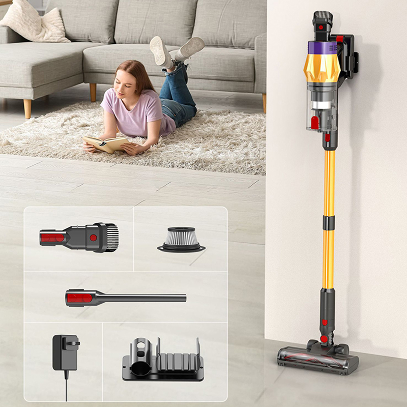 550W 45000Pa Wireless Vacuum Cleaner Powerful Suction LED Touch Display Handheld Cordless Electric Broom For Home Car Cleaning