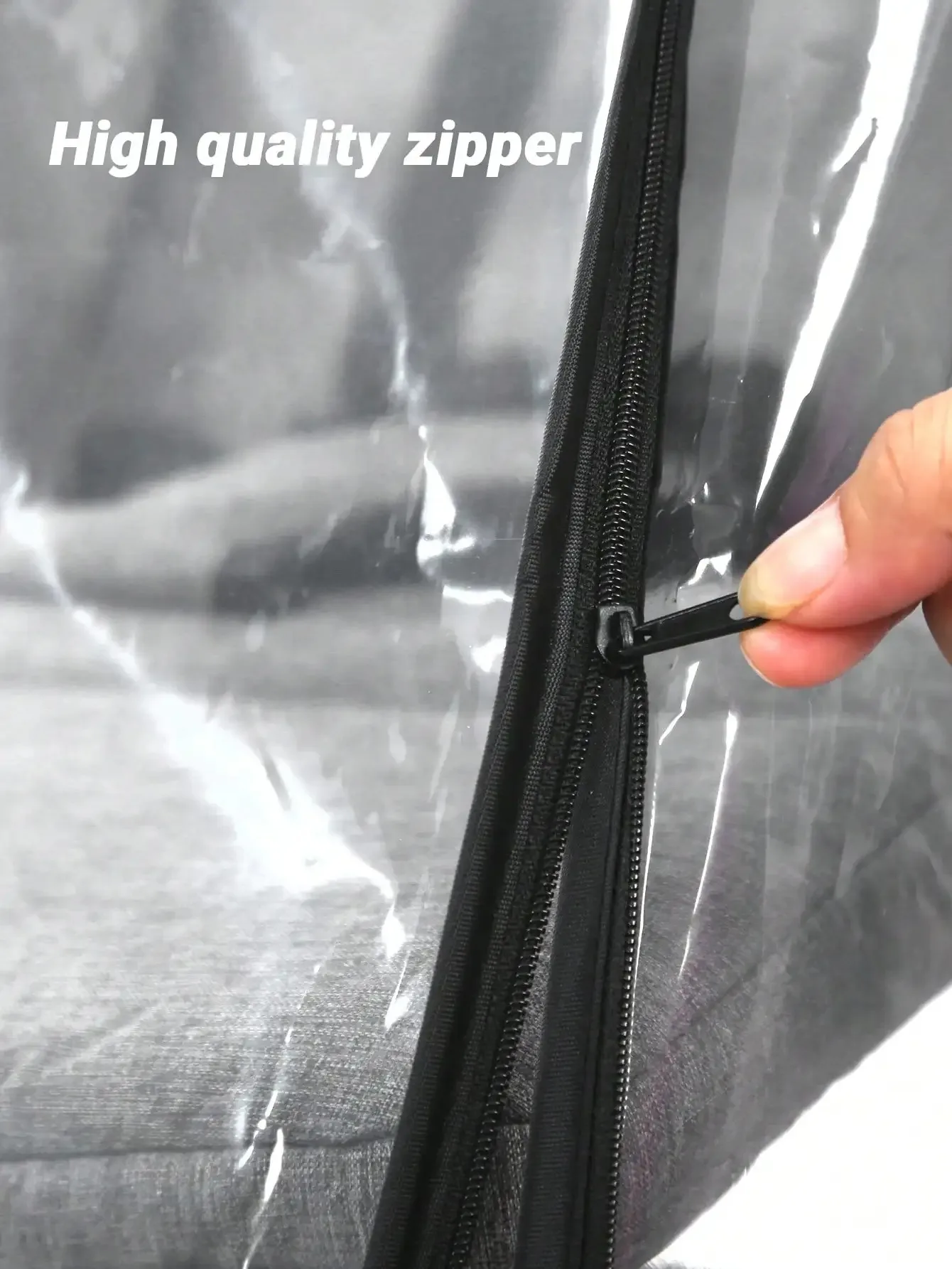Acessórios para carrinho de bebê, capa impermeável e à prova de chuva, transparente, à prova de vento e poeira, aberta para carrinho de bebê, capas de chuva