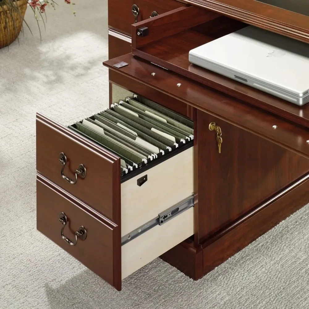 Heritage Hill Executive Desk, Classic Cherry Finish