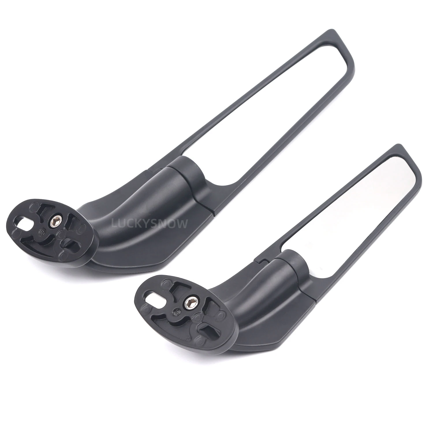 Espejo retrovisor giratorio ajustable para motocicleta Aprilia GPR250R APR250 rs660 RS125 RS250, ala de viento modificada