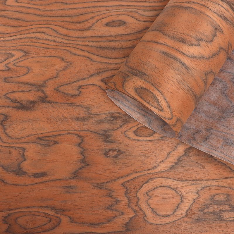 Hoja de chapa de madera de burl de ingeniería de 250cm × 55cm, chapa de madera exótica para muebles de carpintería, arte de pared de madera contrachapada, decoración de Hotel