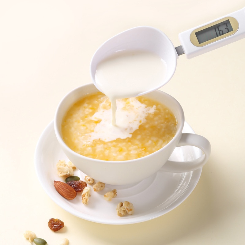 Cuchara de pesaje, báscula de cocina, cuchara medidora electrónica, báscula de café en polvo G, báscula para hornear, medición electrónica