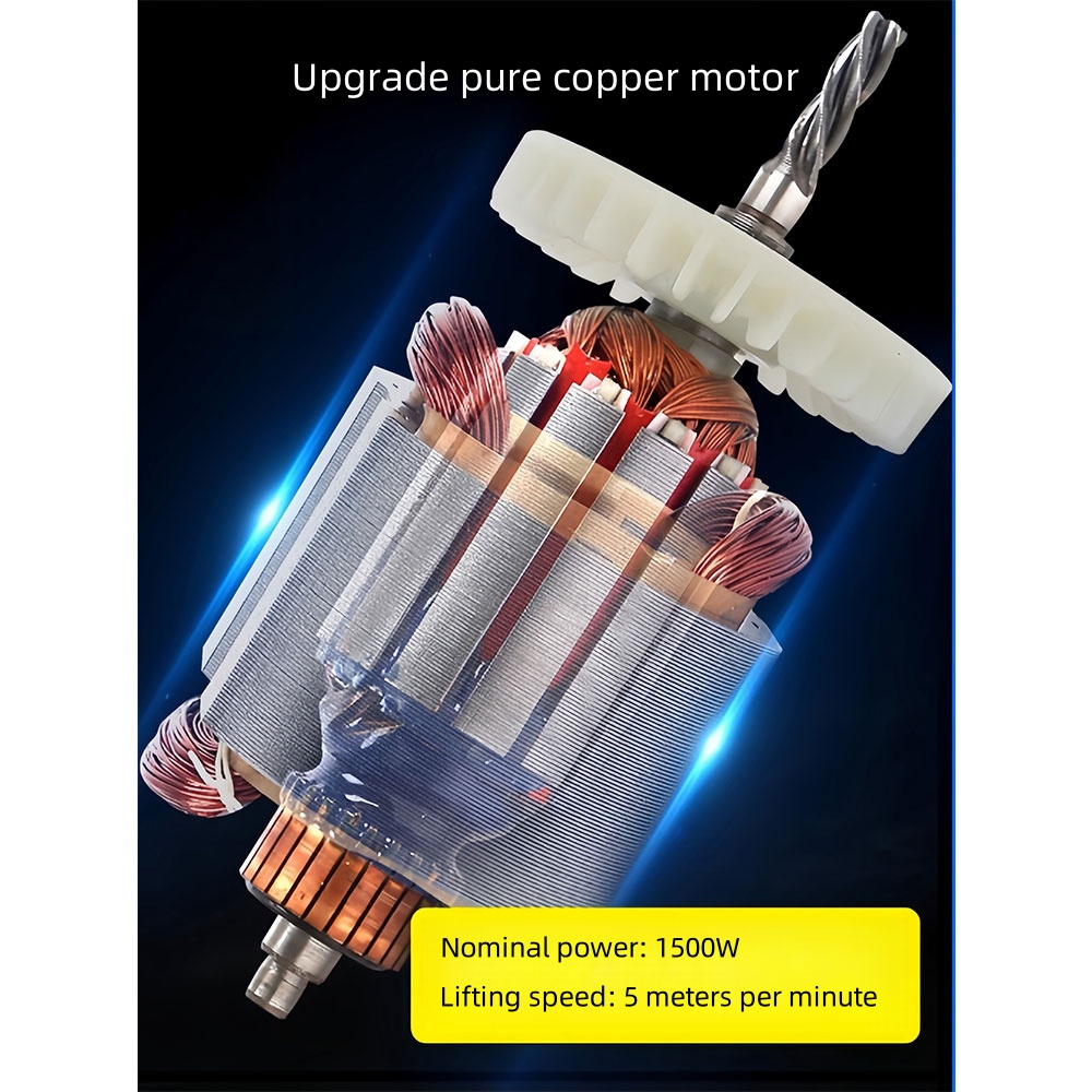 Treuil de levage électrique portable, télécommande sans fil, petite grue, décoration de la maison, nouveau, 220V