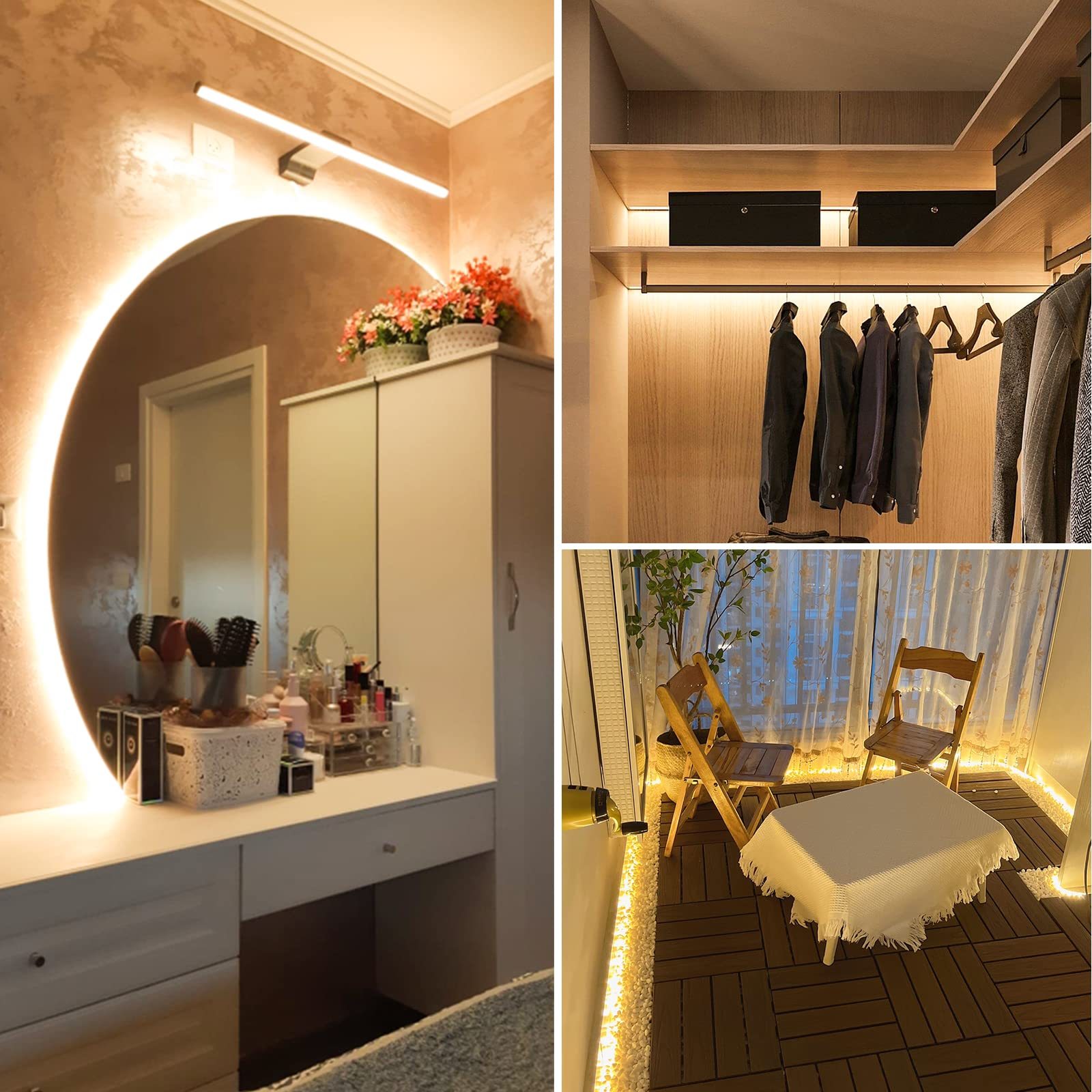 Touch Sensor Neon LED Strip Light Dimmable Waterproof Flexible LED Neon Sign Light Tape 5V USB Lighting Lamp For Room Decoration