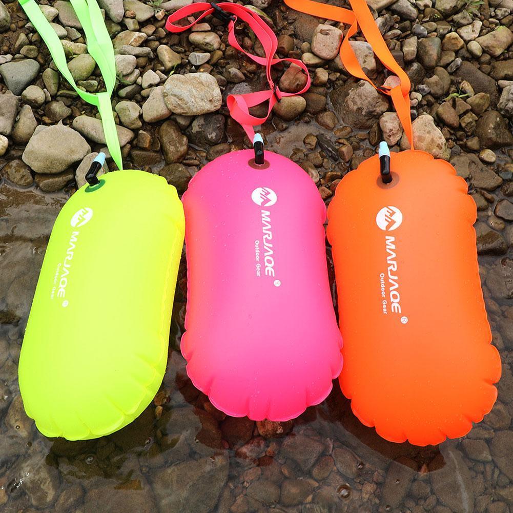 Paquete de buceo a la deriva, bolsa flotante gruesa para natación, boya antivaho, bola flotante, bolsa de natación, bolsas de seguridad para deportes acuáticos de PVC, 1 ud.