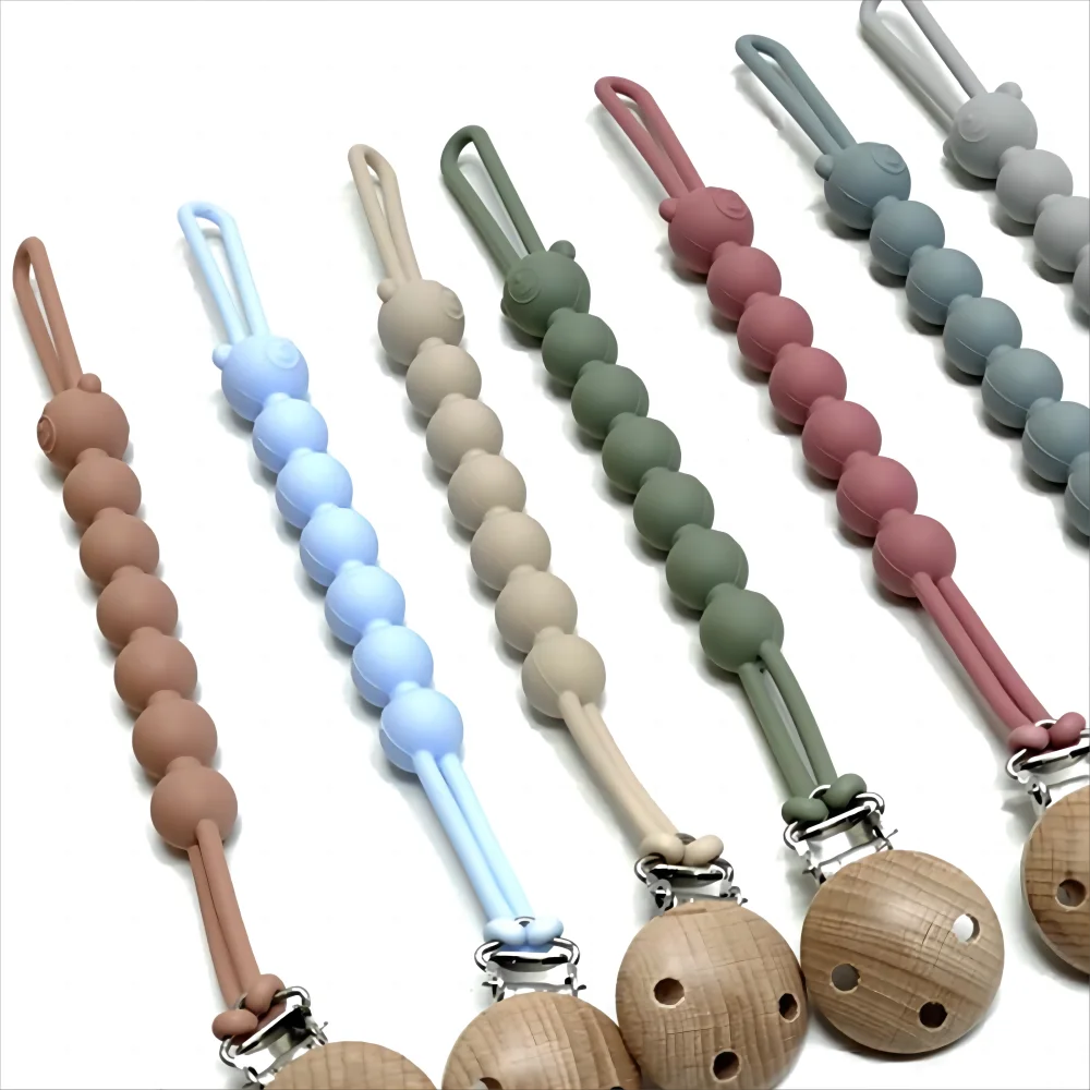 1/9PCS Baby One Pacifier CHAIN Baby Pacifier LanyardซิลิโคนเกรดอาหารTeething Teether Anti Lost Pacifier Anti DROP CHAIN