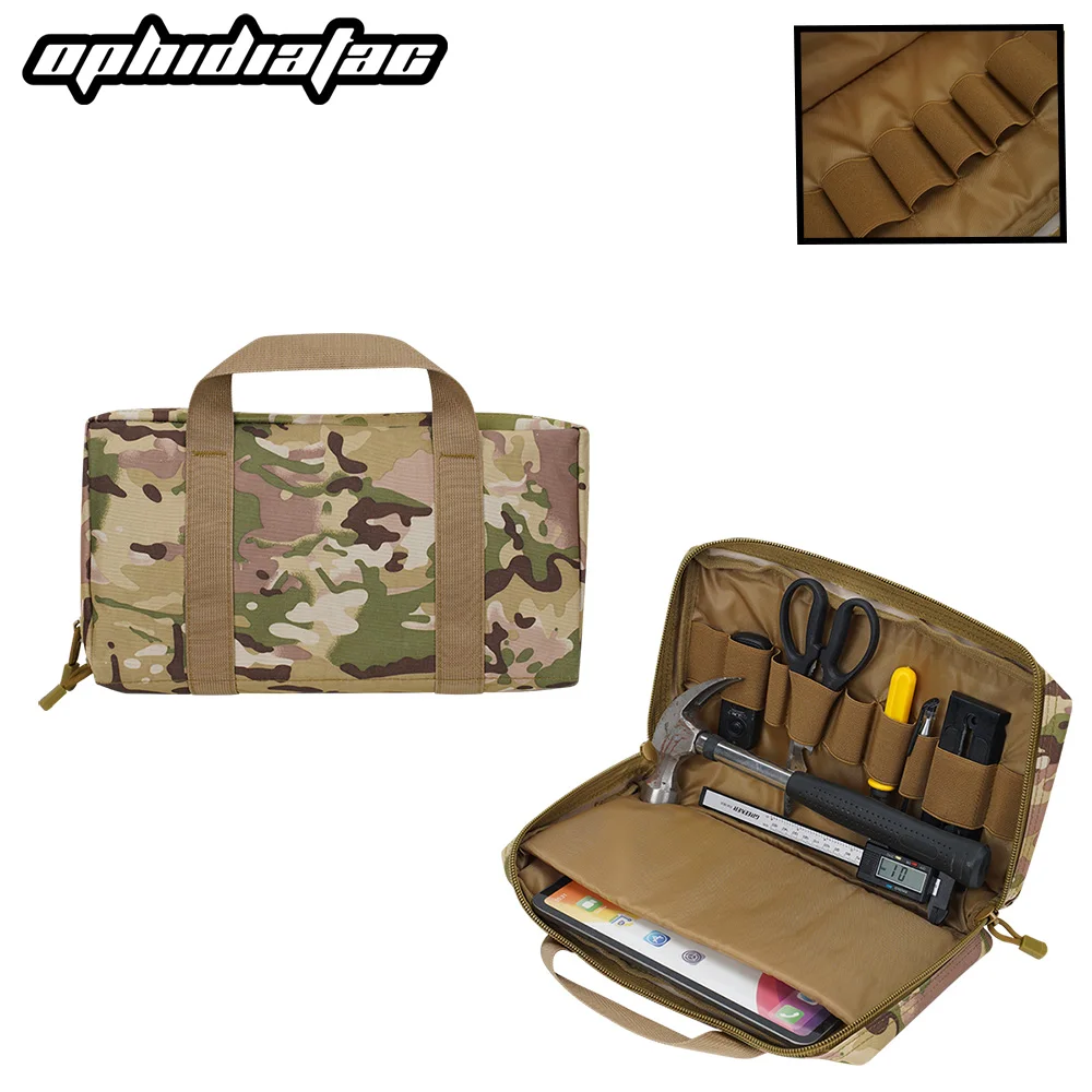 Bolsa de transporte de pistola OPHIDIAN para Glock 17 M9, bolsa de almacenamiento de pistola oculta Universal, bolsa para revistas, accesorios de caza