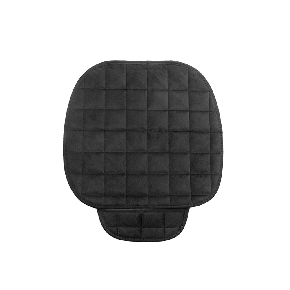 Quente Universal Car Seat Cover Almofada, Anti-Slip Front Chair Protector, Respirável Pad para Veículo, Auto, Caminhão, Inverno