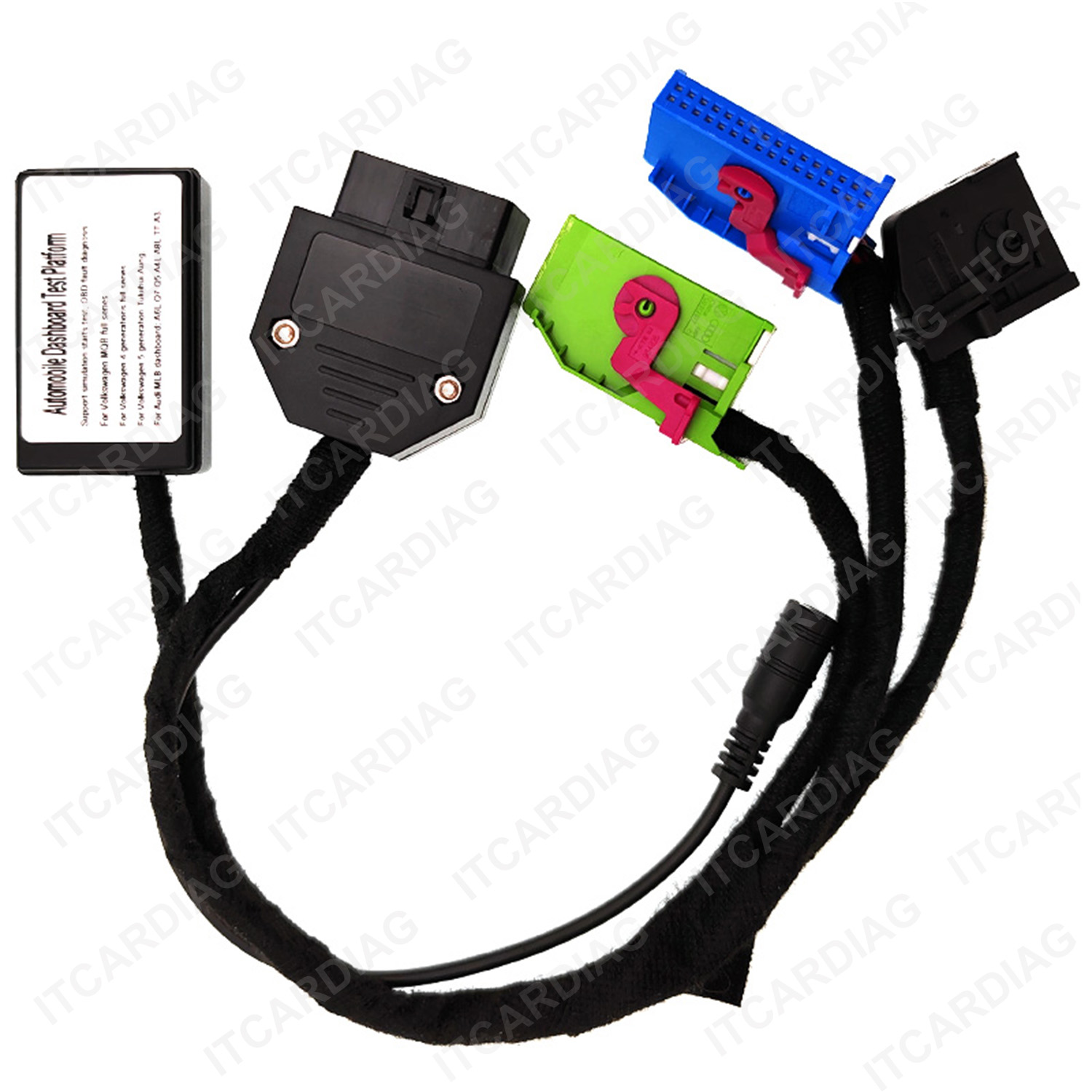 Kit de cables de tablero de plataforma de prueba de grupo MQB MLB para VW 4 5 generación para Audi A6 A8 A4 Q5 Q7 MLB instrumento de encendido de coche