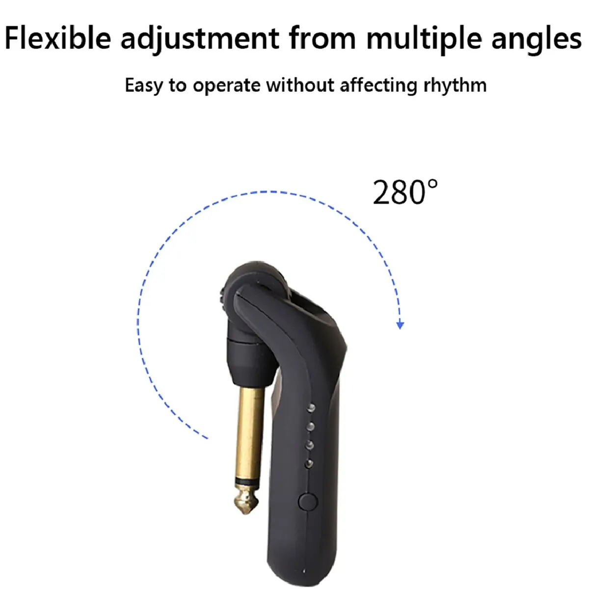 Miwayer Sistema wireless per chitarra C01 A8 Trasmettitore audio Ricevitore Pickup Sistema wireless ricaricabile per basso elettrico per chitarra
