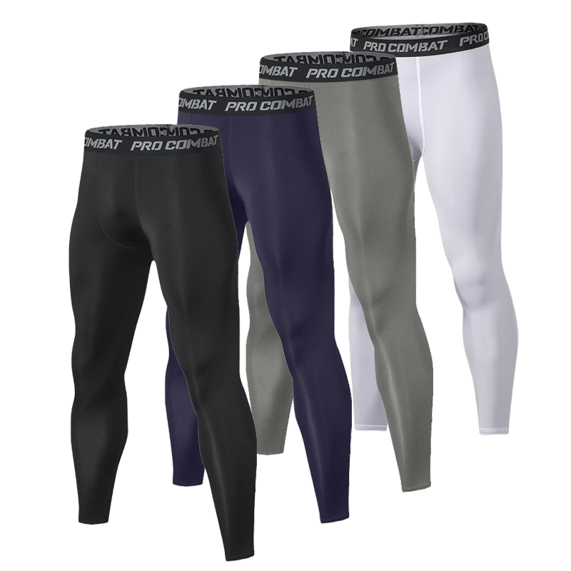 New Men's Compression Pants Male Tights Leggings For Running Training Sport Fitness Quick Dry Fit Joggings Workout Trousers