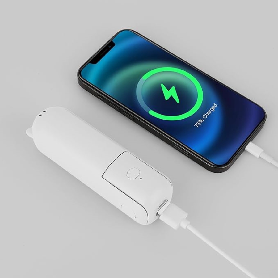 พัดลมแบบมือถือพัดลมแบบพกพาขนาดเล็กสำหรับการเดินทางพัดลมส่วนบุคคลพกพาที่มีความเร็ว3ระดับพัดลมตั้งโต๊ะขนาดเล็กแบบพับได้และชาร์จไฟได้